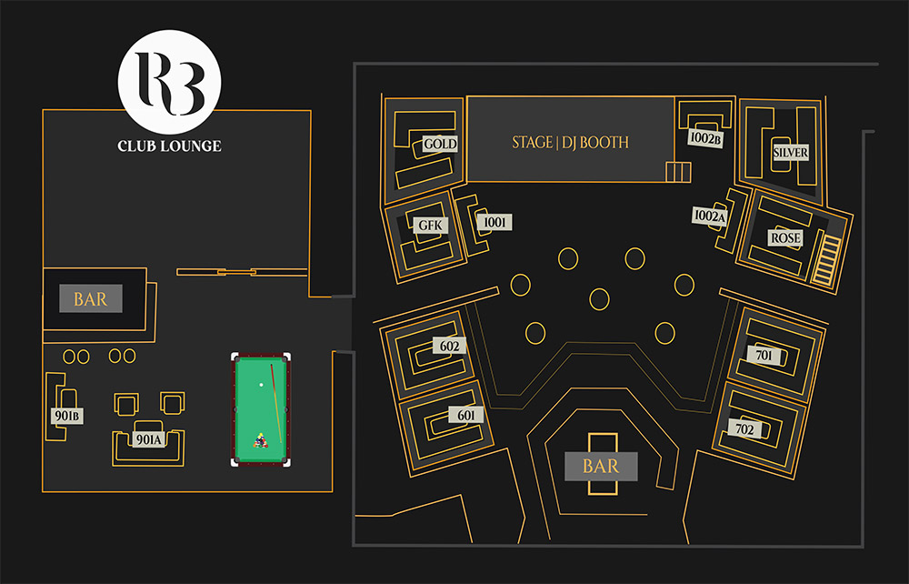 r3 club lounge floor plan
